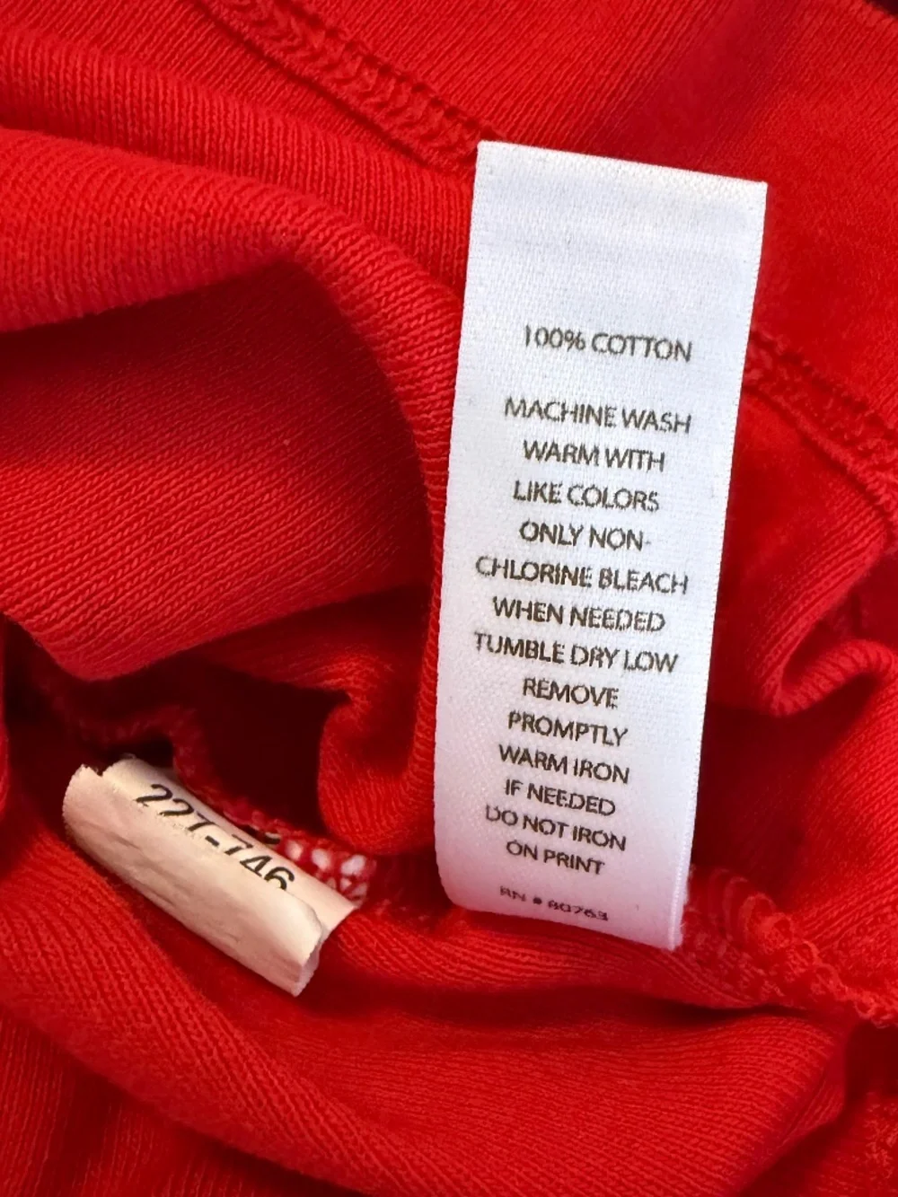 Red Cotton Tee by Victoria’s Secret - medium - Picture 5 of 5